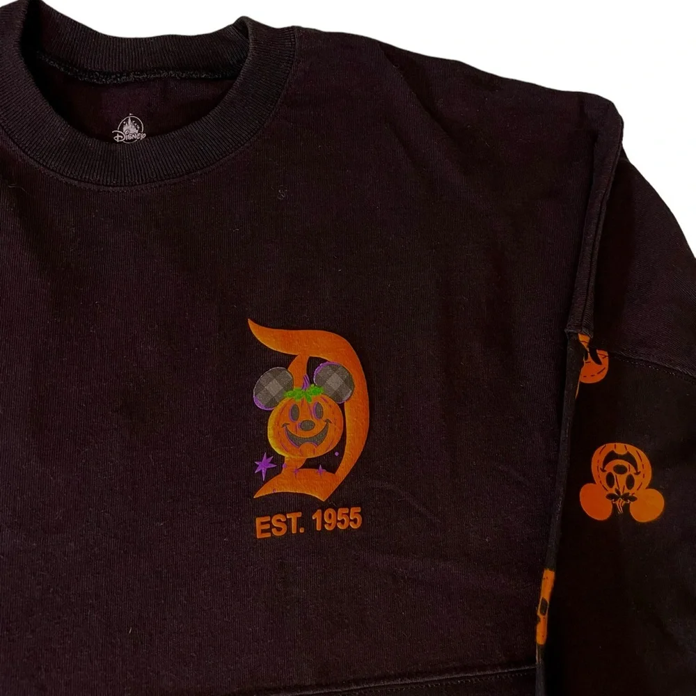 Mickey and Minnie Mouse Pumpkin Spirit Jersey for Adults – Disneyland Sz Large - Picture 6 of 10